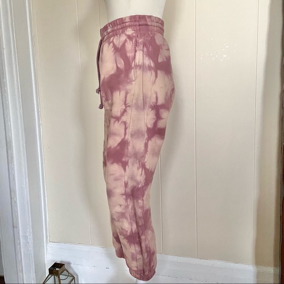 Bundle of 2 TNA ARITZIA Boyfriend Sweatpants | Tie Dye & Blue | Classic Fleece M - Picture 15 of 16